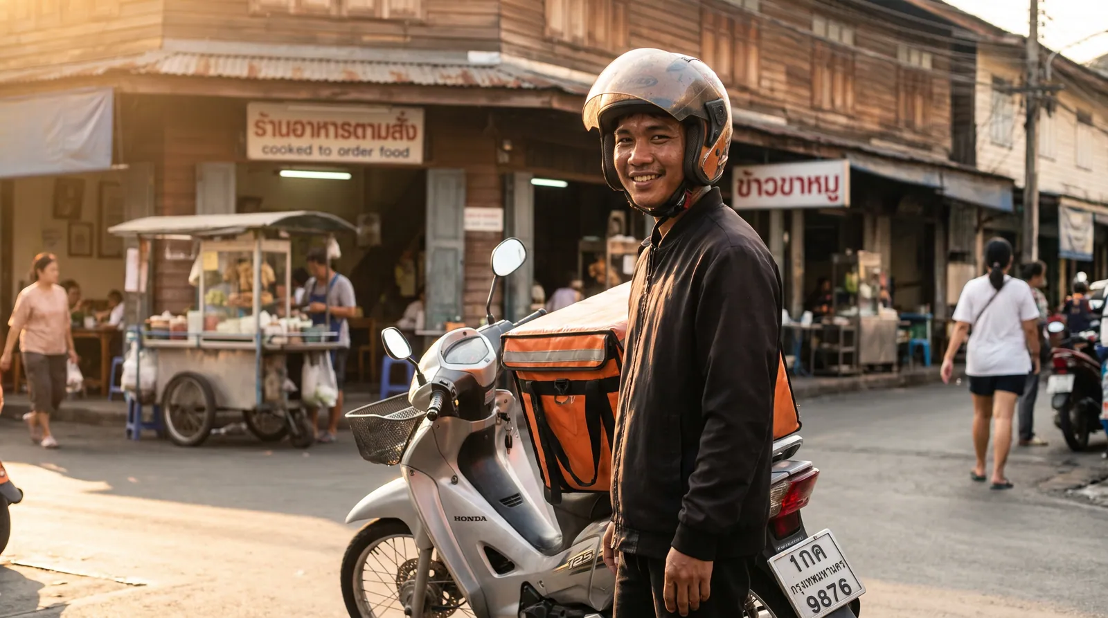 มอเตอร์ไซค์ สื่อถึงการจำนำทะเบียนมอไซค์แลกเงิน